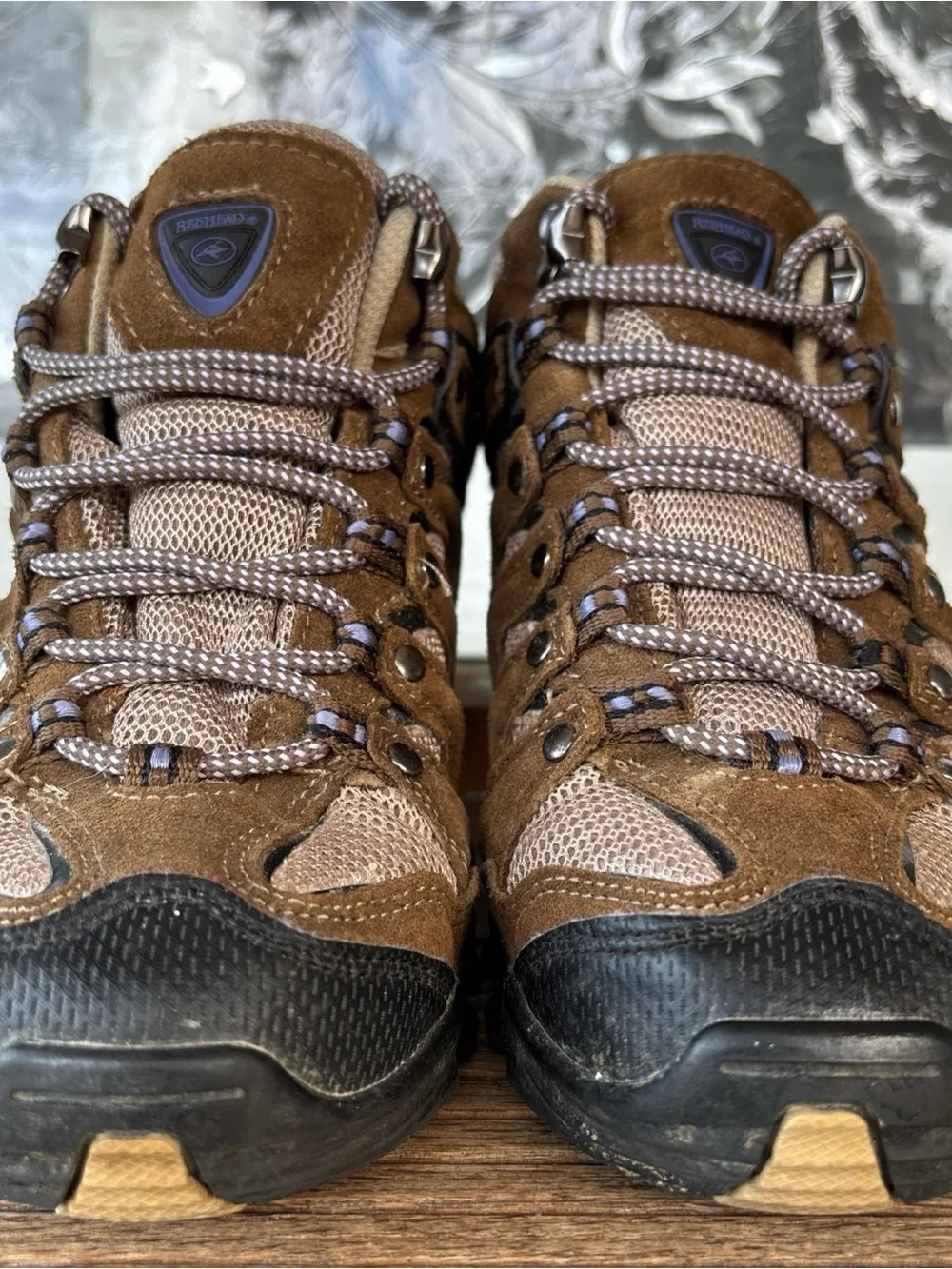 RedHead Brown Suede Kids Trail Boots